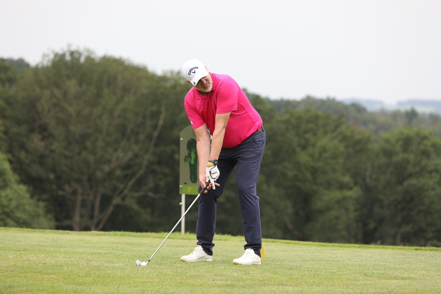 Michael Bühren beim Golf